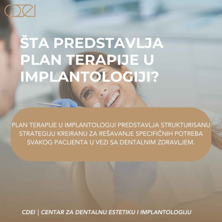 Plan terapije u stomatologiji prema dijagnozi, analizi i kliničkom stanju pacijenta